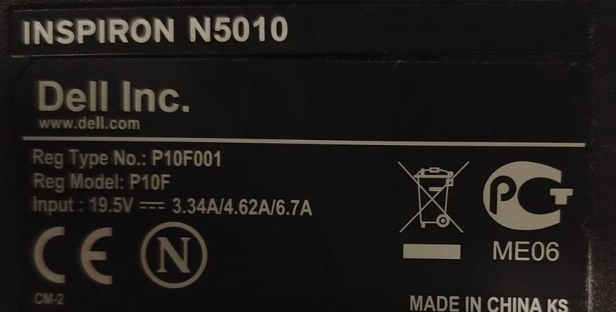 Ноутбук Dell INSPIRON N5010   NB-0003 фото