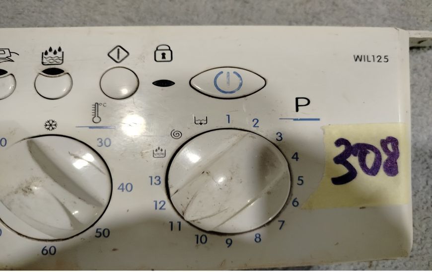 Електронний модуль Indesit  Wil125 EVO II 09121500913702 MPM-0009-0308 фото