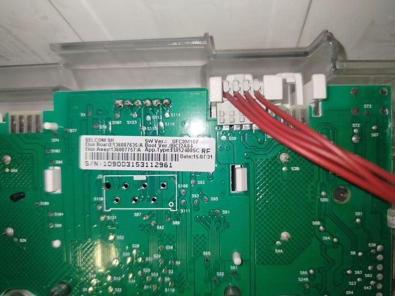 Комплект електроних плат б/в ELECTROLUX EFU361000P (914339134 01) для пральної машини KEM-0003-337 фото