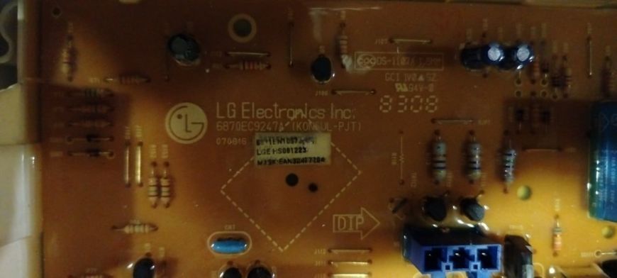 Модуль керування LG 6870EC9247A для пральної машини WD-80480N MPM-0057-0135 фото