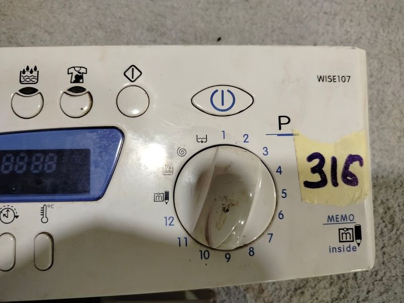 Модуль керування Indesit WISE107 EVO II 215009152.03 для пральної машини MPM-0015-0316 фото
